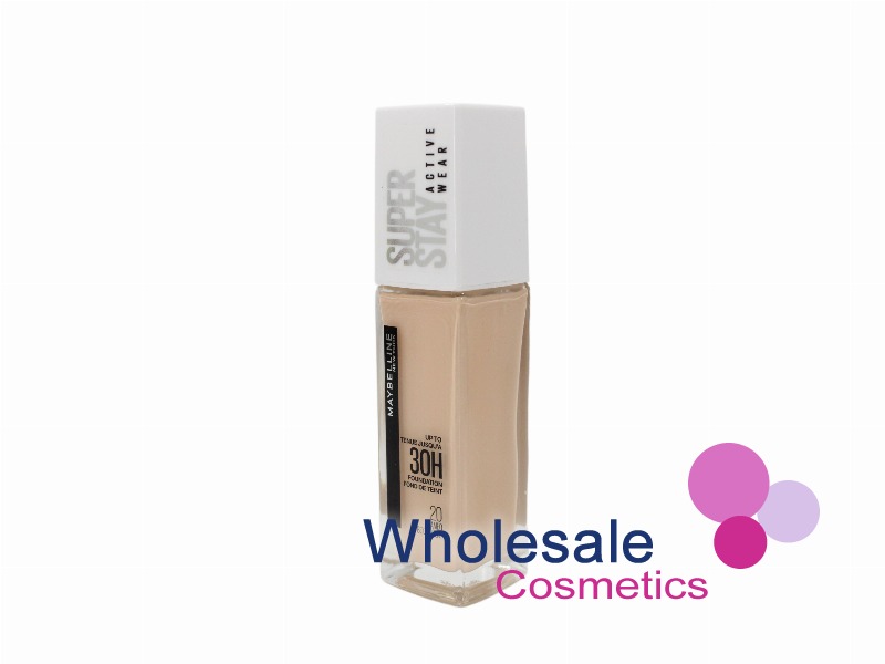 6 x Maybelline SuperStay 30Hr Full Coverage Foundation Security Label - 20 CAMEO